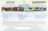 ARAI-COEP Brochure Automotive Technology with CoEP, Pune
