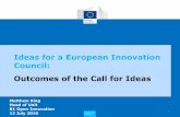 Towards a European Innovation Council
