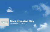 Teva Investor Day