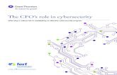The CFO's role in cybersecurity