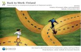 Back to work Finland: Improving the re-employment prospects of displaced workers