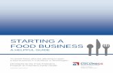Starting a Food Business Guide