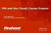 PHI and the Cloud: Caveat Emptor - HITRUST