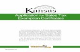 Pub. KS-1528 Application for Sales Tax Exemption Certificates (Rev ...
