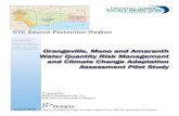 Orangeville, Mono, and Amaranth Water Quantity Risk Management