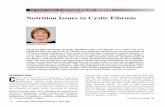 Nutrition Issues in Cystic Fibrosis