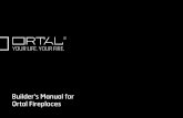 Builder's Manual for Ortal Fireplaces