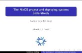 The NixOS project and deploying systems declaratively