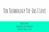 Ten Technology Tie-ins I Love ALLA 2016