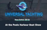 Universal Yachting to show Dufour 350 GL at the Poole Harbour Boat Show