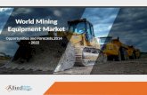 World mining equipment market