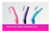 Better oral health in residential care   adapted version