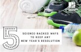 5 science-backed ways to keep any New Year's resolution