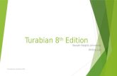 Turabian 8th edition ppt