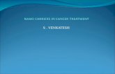 Nano carriers in cancer treatment