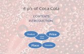 4 p’s of coca cola
