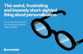 The personalisation rant