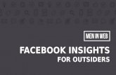 Facebook Insights for Outsiders - Men in Web