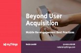 APS London 2016 - Beyond user acquisition - myThings