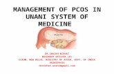Management of PCOS in Unani System of Medicine by Dr. Shaikh Nikhat