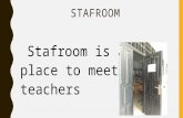 Report Text About Stafroom