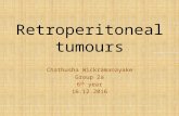 Retroperitoneal tumours