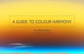 Bazaar Velvets Unlimited Colour Harmony Guide
