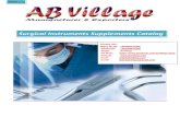 Surgical instruments pdf catalog by AB Village
