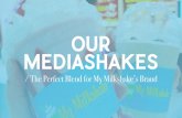 Our Mediashakes / The Perfect Blend for My Milkshake’s Brand