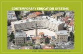 Contemporary education systems