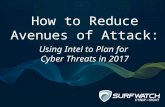 How to Reduce Avenues of Attack: Using Intel to Plan for Cyber Threats in 2017