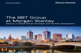 The BBT Group at Morgan Stanley