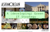 Ashmolean Green IT  strategy