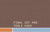 Final Cut Pro Tools