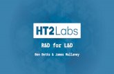 R&D for L&D