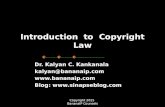 Intro to copyright law final