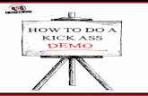 eBOOK: How to Do A Kickass Demo