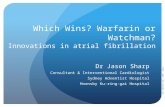 Warfarin or Watchman?