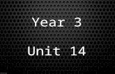Unit 14 year 3