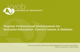 Teacher Professional Development for Inclusive Education