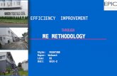 Manufacturing Excellence Line- Efficiency Improvement Project