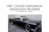 1967 lincoln continental convertible restoration v4