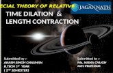 Time dilation & length contraction