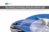 Net Energy Metering, Zero Net Energy and The Distributed Energy Resource Future: Adapting For The 21st Century