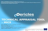 Technical Appraisal Tool, MICE - Acting on Change 2016