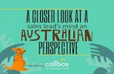 A Closer Look at a Sales Lead's Mind an Australian Perspective