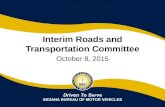 2015 Interim Roads and Transportation Committee presentation