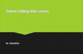 Dahon folding bike review