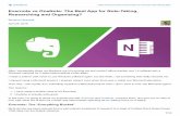 Evernote vs OneNote: The Best App for Note-Taking, Researching and Organizing?