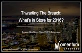Thwarting the Breach: What's in Store for 2016?